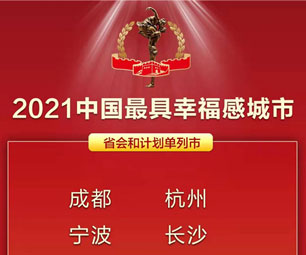 恭喜！杭州连续15年获“中国最具幸福感城市”