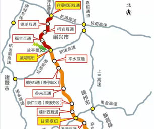 杭绍台高速全线通车 台州到杭州只需2.5小时