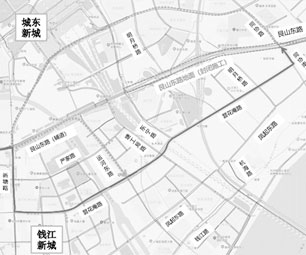 2月中旬至5月30日艮山路东同段全段封闭施工