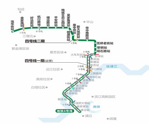 好消息!杭州地铁4号线二期又有新进展