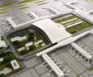 萧山机场T4航站楼基本建成