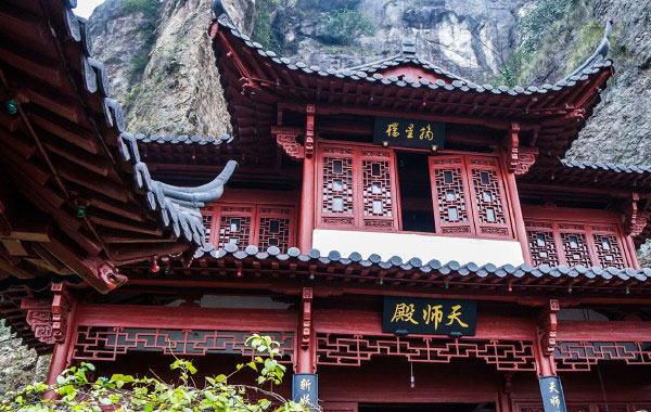 江南悬空寺风景美图