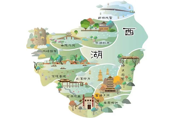 古今西湖十景科普