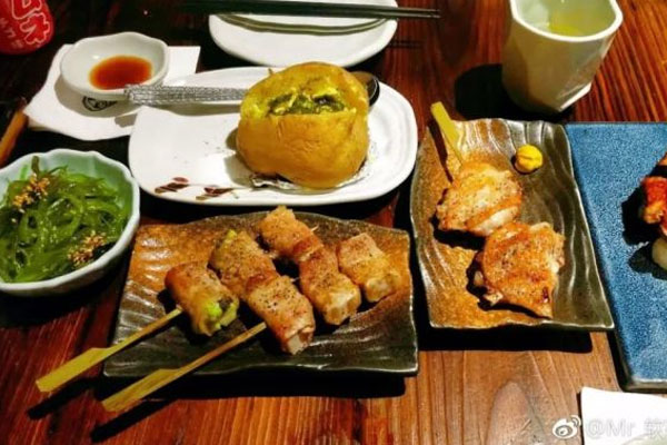 中山北路 繁忙的日料一条街