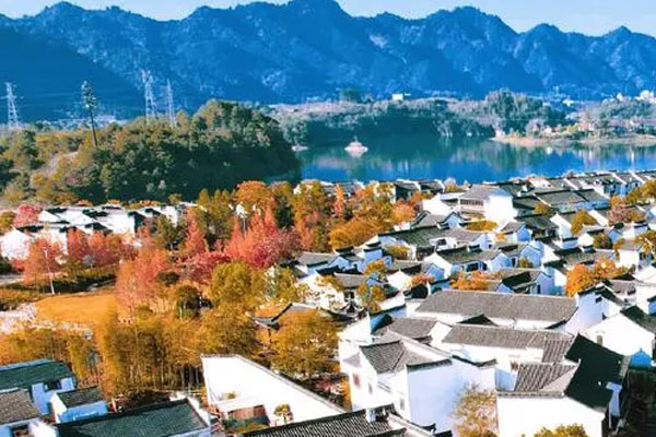 文渊狮城景区全景