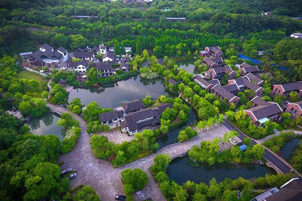 玉皇山南基金小镇景区